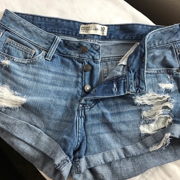 abercrombie boyfriend shorts